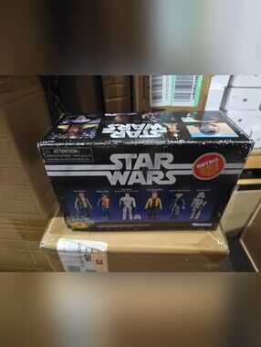 Star Wars Retro Action Figure Set - Black & White Box